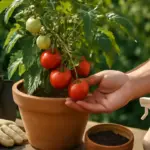 Coltivazione biologica di pomodori in vaso: i segreti per frutti saporiti senza trattamenti chimici