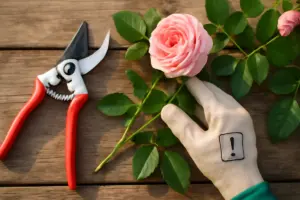 Che tipo di cesoie servono per le rose? Prevenzione delle ferite che compromettono la fioritura