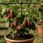 Coltivazione di piccoli frutti in vaso: il sistema di sostegno che ne aumenta la produzione