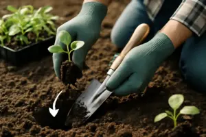 Come si usa correttamente il trapiantatore manuale? I passi che prevengono danni alle radici