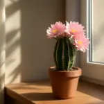 Miglior posizionamento per cactus da appartamento: la luce indiretta che favorisce fioriture rare