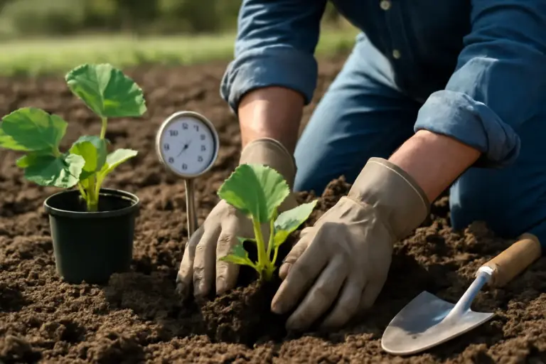 Quando trapiantare piantine di zucchina all’aperto? Il segnale che garantisce avvio senza stress