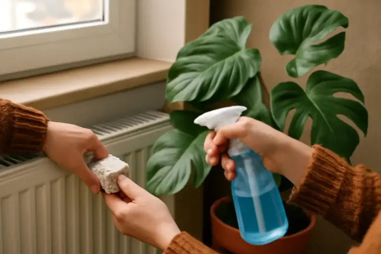 Gestione del riscaldamento domestico in inverno: la strategia che impedisce la disidratazione delle tue piante da interno