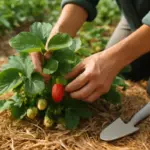 Coltivare fragole con la pacciamatura naturale: più frutti e meno parassiti senza sforzo extra