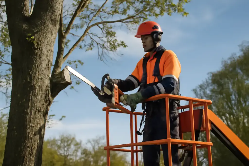 Potare alberi alti in sicurezza: quali strumenti ti permettono di lavorare senza rischi inutili