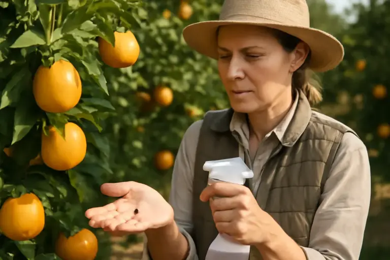 Eliminare insetti dannosi dagli agrumi: il rimedio naturale che rispetta i frutti