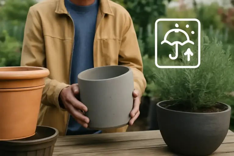 Scelta del vaso per piante da esterno: il materiale che evita il ristagno e resiste alle intemperie
