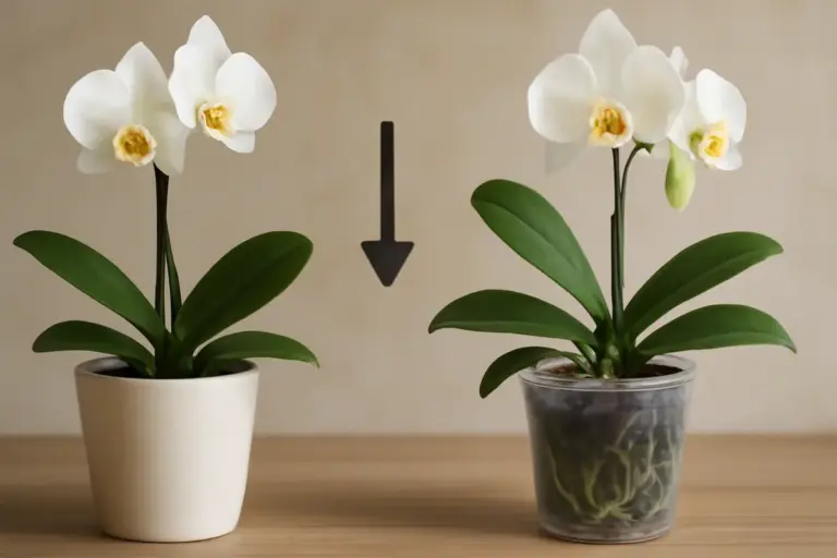 Vasi trasparenti per orchidee: quali benefici apportano alla crescita rispetto a quelli opachi?