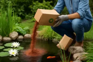 Come prevenire la crescita delle alghe nel laghetto da giardino? La soluzione naturale che protegge pesci e piante